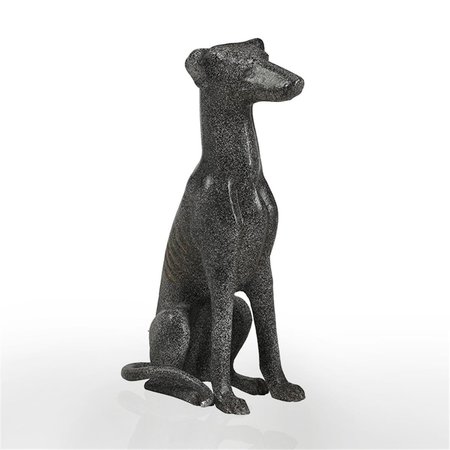 SPI 18.50 x 9.50 x 5.50 in. Loyal Greyhound Sculpture 41032